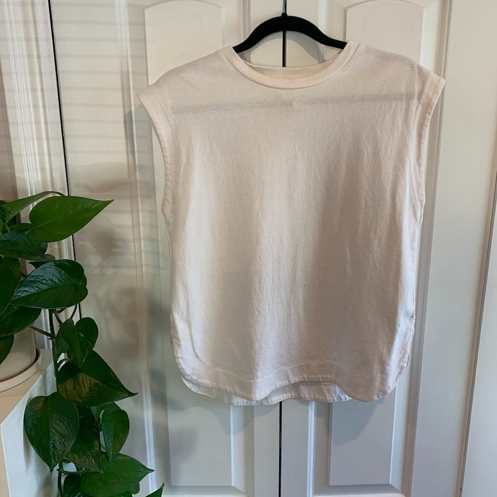 H&M White T